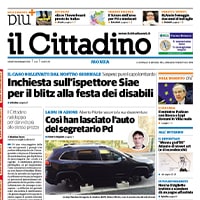 Il Cittadino di Monza e Brianza – progetto grafico di Francesco Camagna