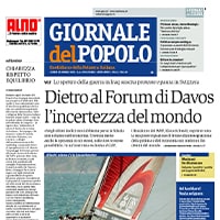Giornale del popolo – progetto grafico di Francesco Camagna